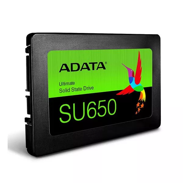2.5" SSD  256GB  ADATA Ultimate SU650 [R/W:520/450MB/s, 40K/75K IOPS, MK/SMI, 3D-NAND TLC]