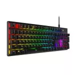 HYPERX Alloy Origins RGB Mechanical Gaming Keyboard (RU), Mechanical keys (HyperX Blue key switch) Backlight (RGB), 100% anti-ghosting, Key rollover: