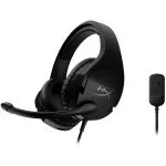 Headset  HyperX Cloud Stinger S, Black, 90-degree rotating ear cups, Virtual 7.1 Surround Sound (USB