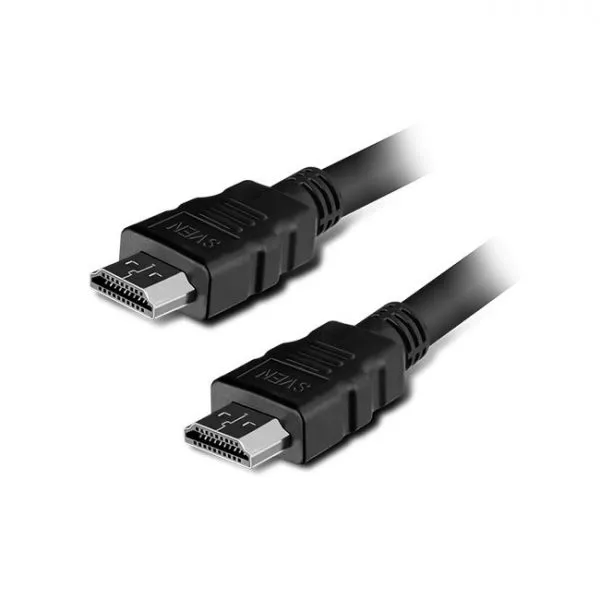 Cable HDMI to HDMI  1.8m SVEN male-male, Ethernet 19m-19m (V1.4), Black