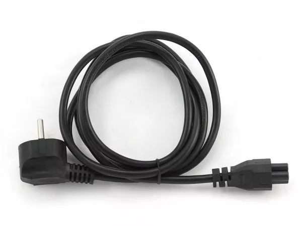 PC-186-ML12 VDE-approved molded cable power, 1,8m  (for Notebook)