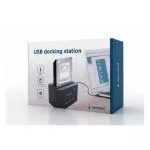 3.5" / 2.5" USB 2.0 docking station for 2.5 and 3.5 inch SATA hard drives, Gembird, HD32-U2S-5
