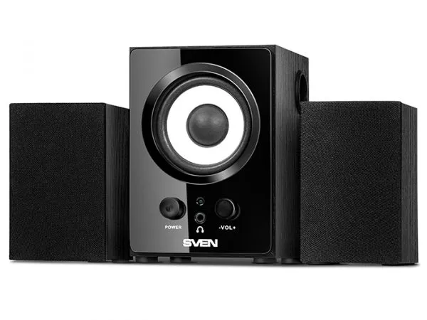 Speakers SVEN "MS- 80" Black, 7w / 5w + 2x1w / 2.1