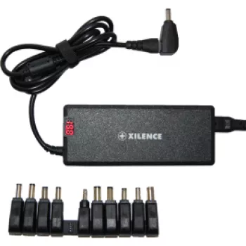 XILENCE XP-LP75.XM008, 75W Mini, Universal Notebook Power Adapter, 11 +1 (LENOVO) different tips, LE