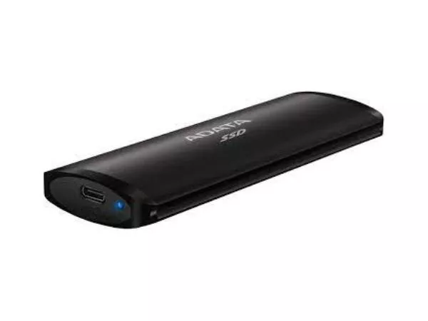 1.0TB (USB3.2/Type-C) ADATA Portable SSD SE760 Black (122x44x14mm, 95g, R/W:1000/800MB/s)