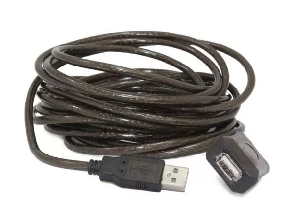 Cable USB, USB AM/AF, 5.0 m, Active USB2.0, Cablexpert, UAE-01-5M