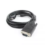 Cable HDMI to VGA+3.5mm jack 1.8m Cablexpert male-male, V1.4, Black, A-HDMI-VGA-03-6