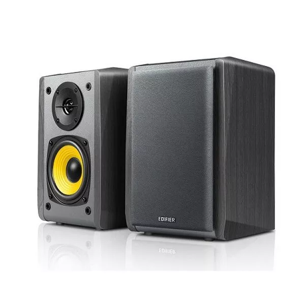 Edifier R1010BT Black, 2.0/ 24W (2x12W) RMS, Audio in: 2x RCA, Bluetooth, wooden, (4"+1/2")