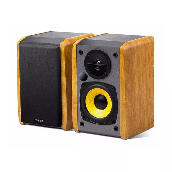 Edifier R1010BT Brown, 2.0/ 24W (2x12W) RMS, Audio in: 2x RCA, Bluetooth, wooden, (4"+1/2")