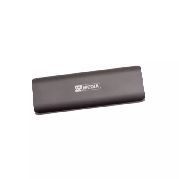 M.2 External SSD 128GB  MyMedia (by Verbatim) External SSD USB3.2 Gen 2, Sequential Read/Write: up to 520/400 MB/s, Light, Sleek space grey aluminium