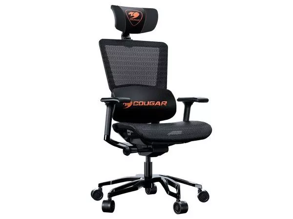 Gaming Chair Cougar Chair ARGO Black, User max load up to 150kg / height 160-190cm