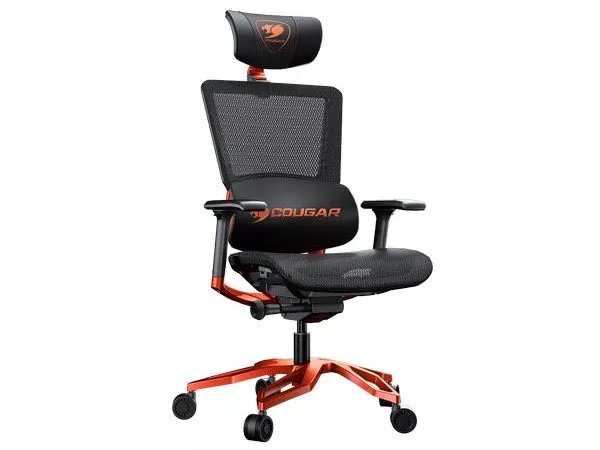 Gaming Chair Cougar Chair ARGO Orange, User max load up to 150kg / height 160-190cm