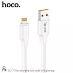 HOCO DU17 Titan charging data cable for Lightning 1m фото