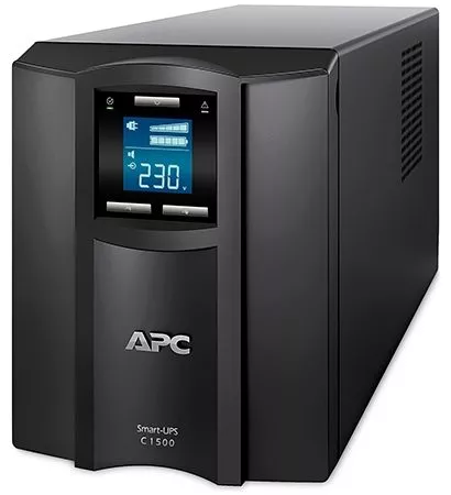 APC Smart-UPS C 1500VA /900 Watts, LCD status console, Input/Output 230V, Interface Port USB, Line I