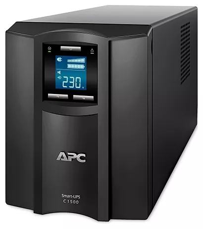 APC Smart-UPS C 1500VA /900 Watts, LCD status console, Input/Output 230V, Interface Port USB, Line I