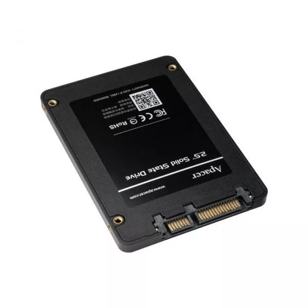 2.5" SSD  120GB   Apacer "AS340X" [R/W:550/500MB/s, 38/75K IOPS, 3D-NAND TLC], Retail