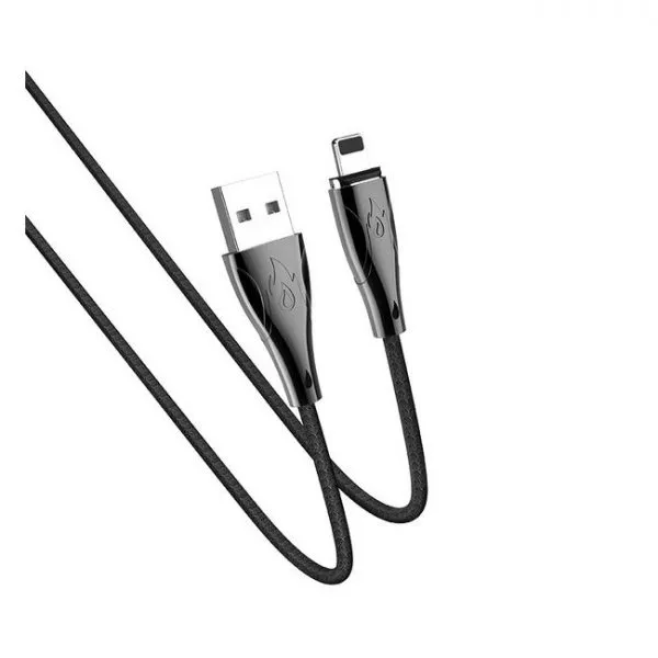 Hoco U75 Blaze magnetic charging data cable for Lightning (1.2m) Black