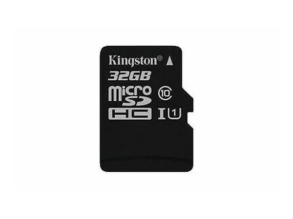 32GB microSD Class10 A1 UHS-I  Kingston Canvas Select Plus (SDCS2/32GBSP), 600x, Up to: 100MB/s