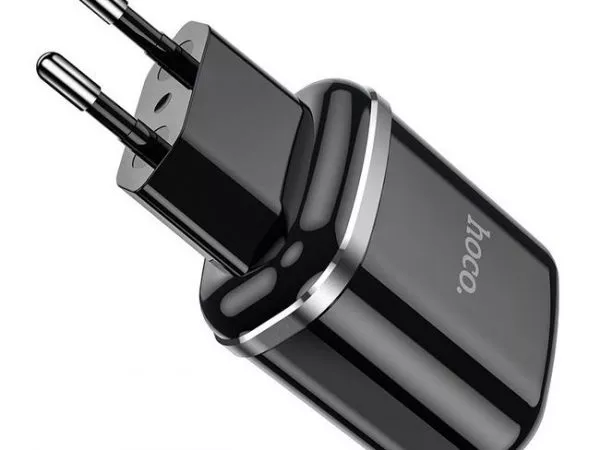 Hoco N4 Aspiring dual port charger black