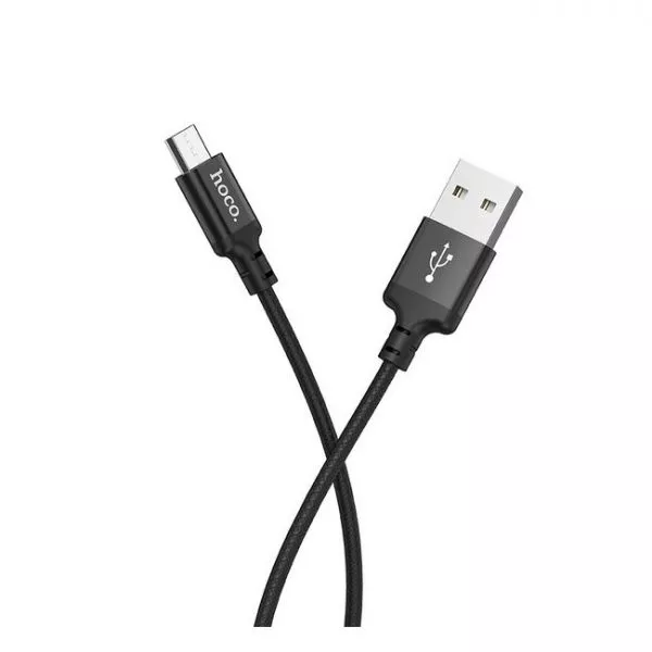 HOCO X14 Times speed micro charging cable (L=2M), black