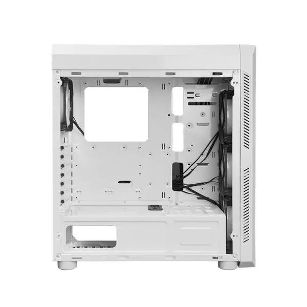 Case ATX Chieftec SCORPION III, w/o PSU, 4x120mm RGB, 2xUSB3.0, 1xUSB2.0, 2xTemperd Glass, White