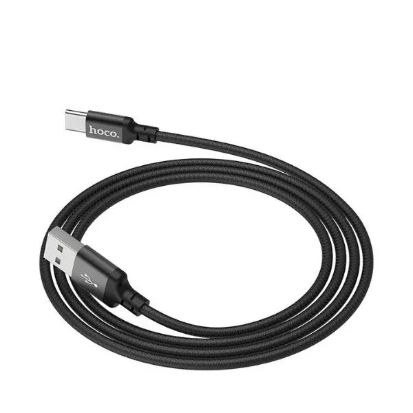 HOCO X14 Times speed type-c charging cable (L=2M), black