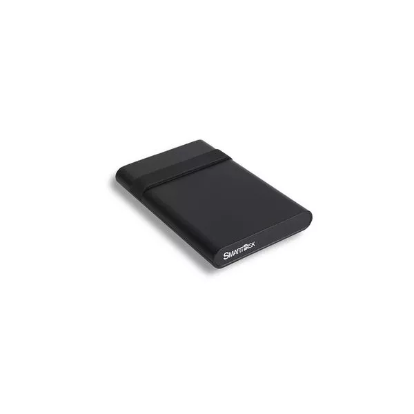 2.5" External HDD 500GB (USB3.2) SmartDisk (by Verbatim) Mobile Drive 500GB with Cable Tidy, Black, Official Recertified Hard Drives, Tested Verbatim
