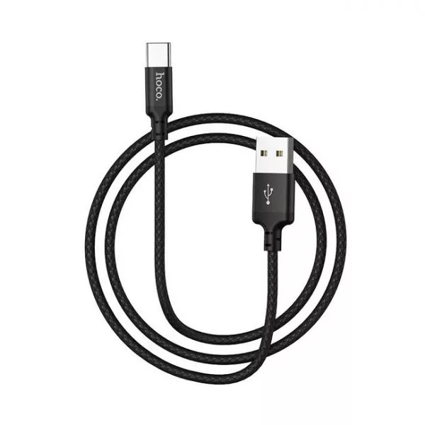 HOCO X14 Times speed type-c charging cable (L=1M), black