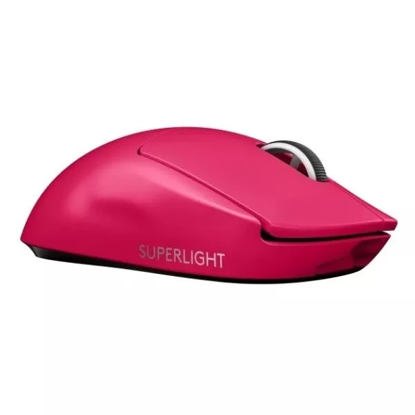 Wireless Gaming Mouse Logitech PRO X Superlight, 100-25600 dpi, 5 buttons, 40G, 400IPS, Rech, Pink