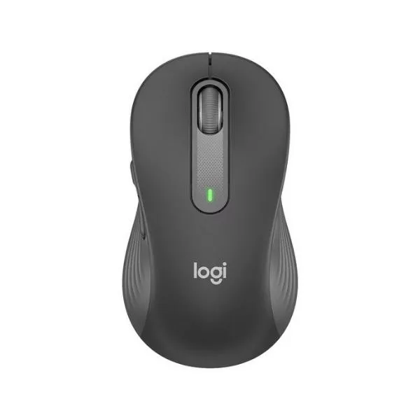 Wireless Mouse Logitech M650 L Signature, Optical, 400-4000 dpi, 5 buttons, 1xAA, 2.4GHz/BT, Black