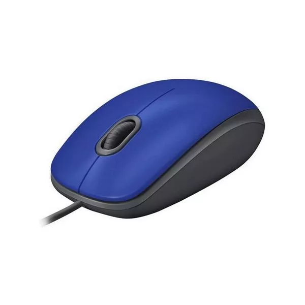 Mouse Logitech M110 Silent, Optical, 1000 dpi, 3 buttons, Ambidextrous, Blue, USB