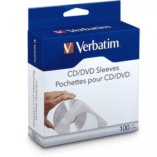 CD-DVD PAPER SLEEVES 100 PACK