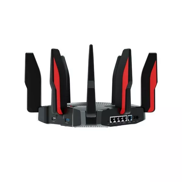 Wi-Fi AX Tri-Band Gaming TP-LINK Router, "Archer GX90", 6600Mbps, OFDMA, MU-MIMO, 5xGbit Ports, USB