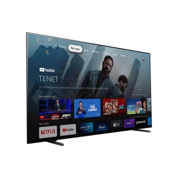 55" OLED TV SONY XR55A80JAEP, Black (3840x2160 UHD, SMART TV, DVB-T2/C/S2)