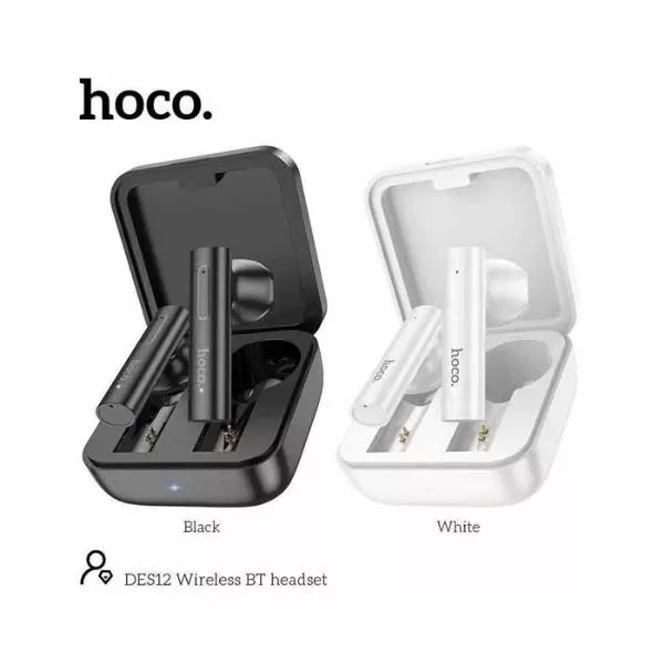 HOCO DES12 Wireless BT headset White фото