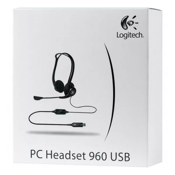 Logitech PC Headset 960, USB, OEM
