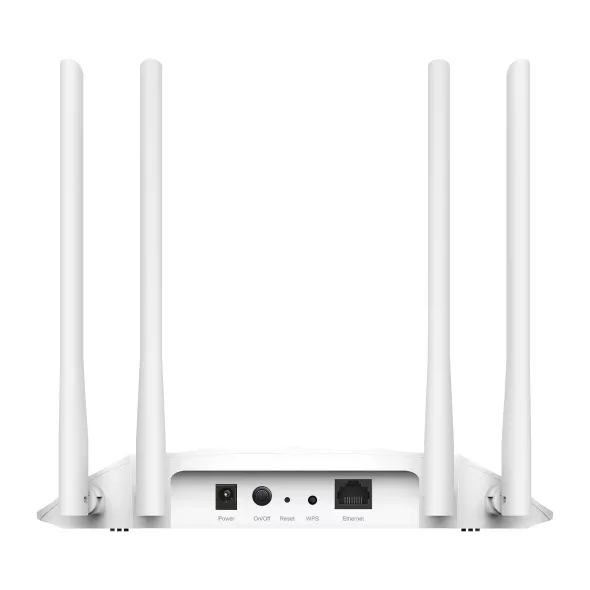 Wi-Fi AC Dual Band Access Point TP-LINK "TL-WA1201", 1167Mbps, MU-MIMO, 4x Ext Antennas, PSU/PoE