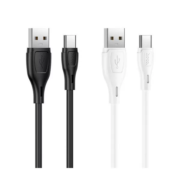 HOCO X61 Ultimate silicone charging data cable for Type-C black