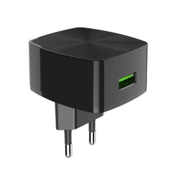 HOCO C70A Cutting-edge single port QC3.0 charger (EU) black