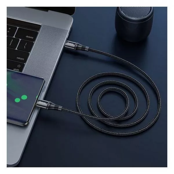 HOCO X50 Type-C to Type-C Exquisito 100W charging data cable (2m) black