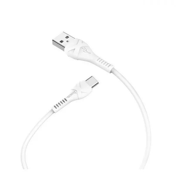 Hoco X37 Cool power charging data cable for Type-C (1.0m) White