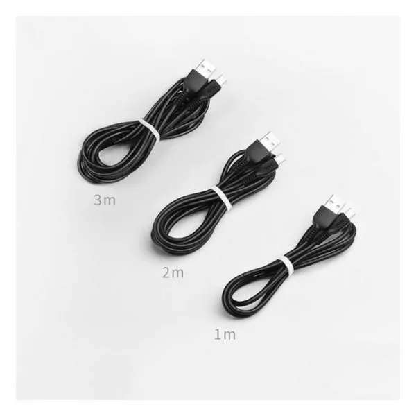 Hoco X20 Flash micro charging cable (3m) black