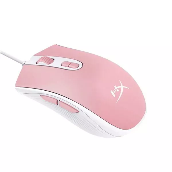 Gaming Mouse HyperX Pulsefire Core, Optical, 800-6200 dpi, 7 buttons, Ambidextrous, RGB, 87g, Pink