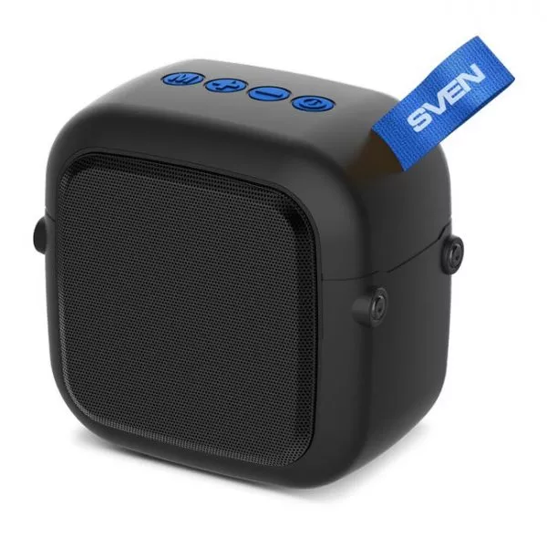 Speakers SVEN  "PS- 48" Black, Bluetooth, 5W, TWS, Bluetooth, FM, USB, microSD, 500mA*h