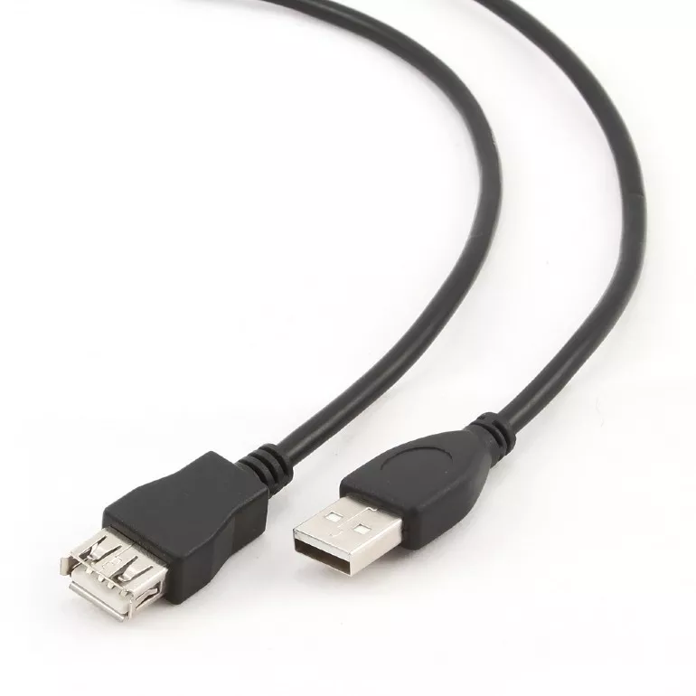 Cable USB, USB AM/AF, 1.8 m, USB2.0. Normal quality, CC-USB2-AMAF-6 фото
