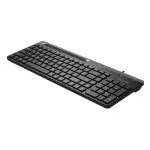 Keyboard A4Tech FK25, Multimedia, Ultra-Slim, Smartphone Cradle, Chocolate Keycaps, Black, USB
