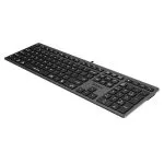 Keyboard A4Tech FX50, Multimedia, Ultra Slim, Low Profile X-Key Structure, Black, USB