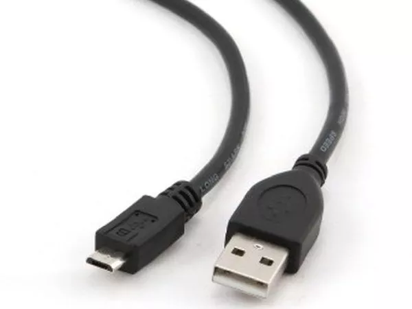 Cable USB2.0 micro CCP-mUSB2-AMBM-W-0.5M, 0.5 m, Professional series, USB 2.0 A-plug to Micro B-plug