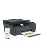 All-in-One Printer HP Ink Tank Wireless 615 + СНПЧ ADF 35p, Black/Gray, WiFi