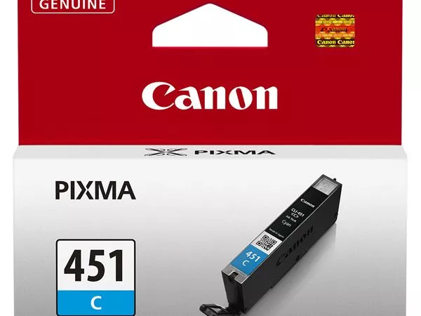 Ink Cartridge Canon CLI-451 C, cyan, 7ml for iP7240 & MG5440,6340